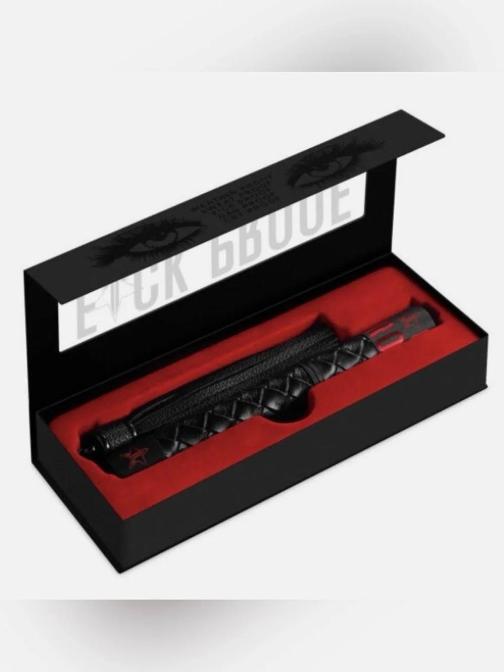 New JEFFREE STAR F*CK PROOF Premium Black Mascara with Gift Box